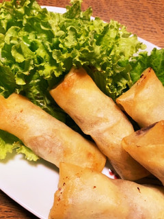 豚肉と長芋の春巻き-レシピのメイン写真
