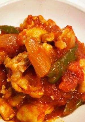 鳥もも肉のトマト煮-レシピのメイン写真