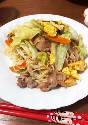 素麺チャンプル-レシピのメイン写真