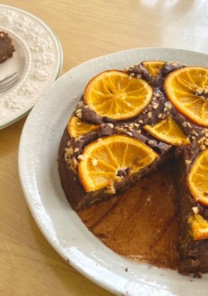 オレンジとチョコレートのケーキ-レシピのメイン写真
