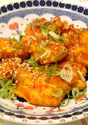 鶏胸肉で♪簡単ヤンニョムチキン-レシピのメイン写真