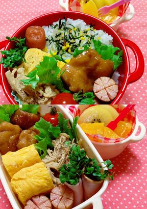毎日のお弁当100❗️-レシピのメイン写真