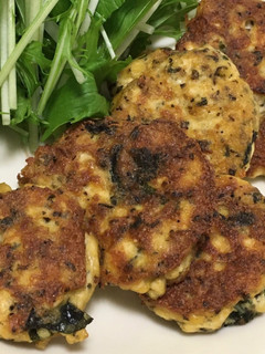 揚げ焼きでヘルシー ふわふわ落とし揚げ-レシピのメイン写真