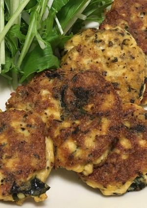 揚げ焼きでヘルシー　ふわふわ落とし揚げ-レシピのメイン写真