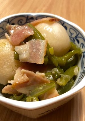 里芋とベーコンの煮物♪とろうま♡-レシピのメイン写真
