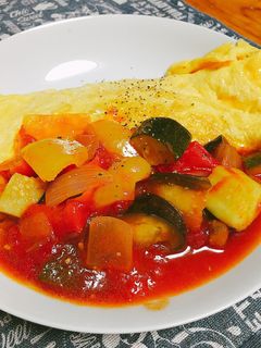我が家のラタトゥイユ-レシピのメイン写真