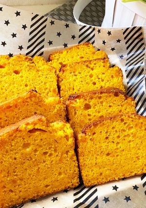 かぼちゃのパウンドケーキ♡ノンバター-レシピのメイン写真