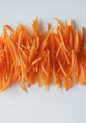 人参の千切りの仕方　その1-レシピのメイン写真