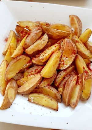 ノンオイルでもおいしい!グリルポテト-レシピのメイン写真