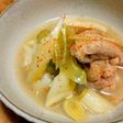 鶏の塩生姜煮込み
