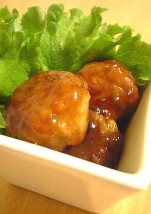 ジンジャー肉団子-レシピのメイン写真