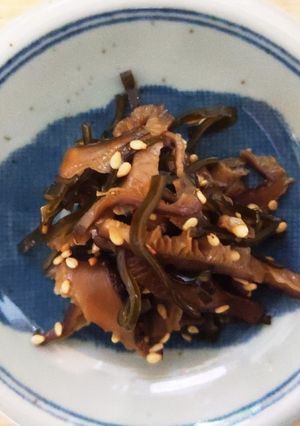 昆布と椎茸の佃煮-レシピのメイン写真