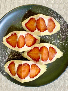 簡単!断面も綺麗に作れちゃう! 苺サンド-レシピのメイン写真
