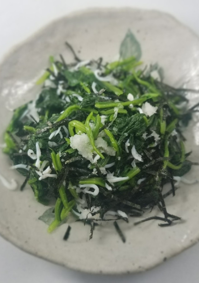 しらすとほうれん草のおろしポン酢あえ-レシピのメイン写真