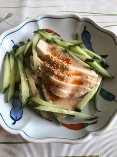 茹で鶏 胸肉-レシピのメイン写真