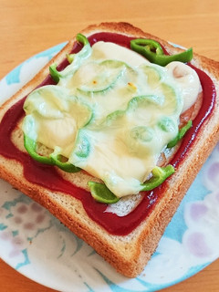 朝ごはんに楽チン!ピザトースト-レシピのメイン写真