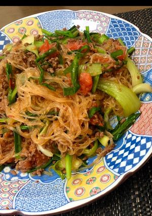 さっぱり美味しい♡ご飯が進む麻婆春雨-レシピのメイン写真