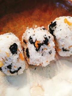 ちぎって混ぜちゃえ!味付け海苔おにぎり-レシピのメイン写真