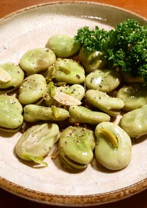 空豆のオイル蒸し-レシピのメイン写真