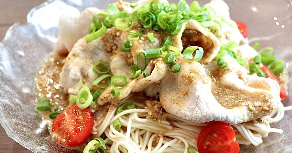 基本からアレンジまで!思わずつくりたくなる「冷しゃぶゴマダレ」のレシピ集 | クックパッド