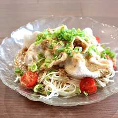 รูปของ 冷しゃぶごまダレ素麺