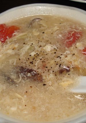 中華な日の簡単トマト入りたまごスープ-レシピのメイン写真