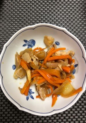 野菜炒め　生姜風味-レシピのメイン写真