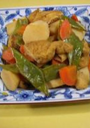 長芋といんげんの炒め煮-レシピのメイン写真