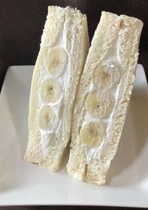 バナナ フルーツサンド -レシピのメイン写真