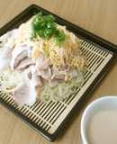 無添加！豆乳ゴマダレしゃぶしゃぶつけ麺