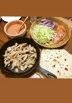 【海外料理】ケバブ☆トルティーヤ-レシピのメイン写真