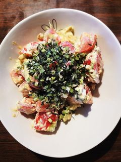 アボカド&トマトのクリチ青じそオイル和え-レシピのメイン写真