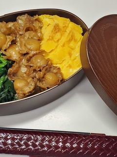 帆立の甘露煮弁当-レシピのメイン写真