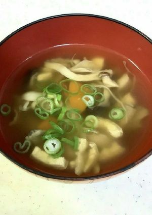 きのこ汁-レシピのメイン写真
