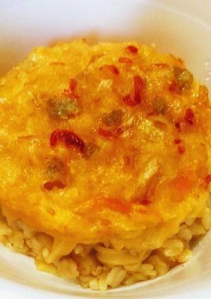 新たなるどん兵衛飯、かき揚げ天どん飯誕生-レシピのメイン写真