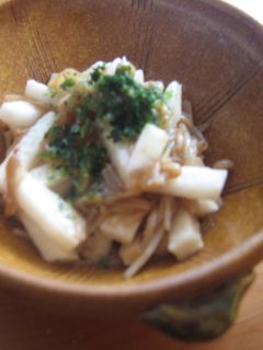 長いもとえのきの和え物-レシピのメイン写真