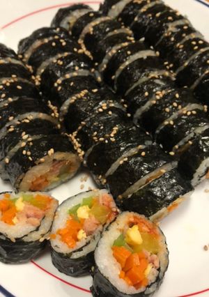 キンパ（김밥）-レシピのメイン写真