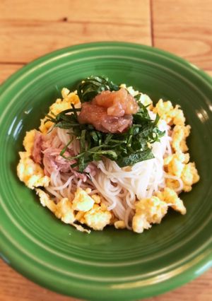 ツナ缶で簡単さっぱりそうめん-レシピのメイン写真