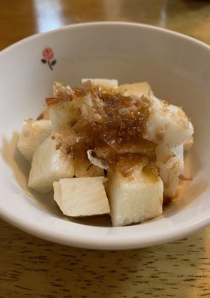 長芋かぼすぽんずがけ-レシピのメイン写真