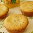 レモンとポピーシードのカップチーズケーキ