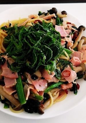和風オイルパスタ-レシピのメイン写真