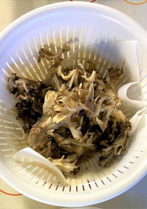 簡単便利♪乾燥舞茸の戻し方-レシピのメイン写真