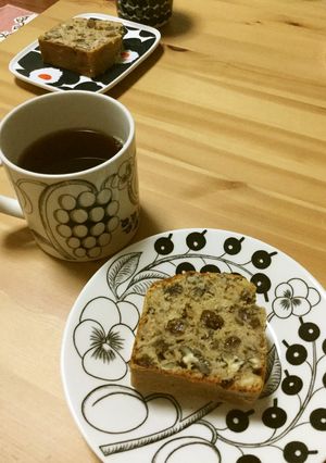 【備忘録】ラムレーズンパウンドケーキ-レシピのメイン写真
