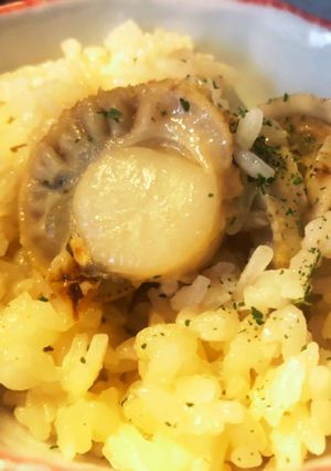 入れるだけ!ベビー帆立の炊き込みご飯-レシピのメイン写真