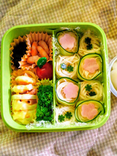 簡単!暑い日は可愛いそうめん弁当!-レシピのメイン写真