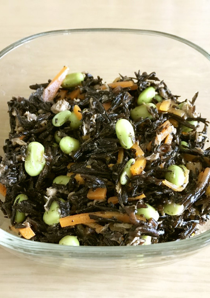 【学校給食】ツナとひじきの煮物-レシピのメイン写真
