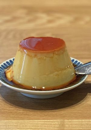 ホットクックの低温調理で固めプリン-レシピのメイン写真