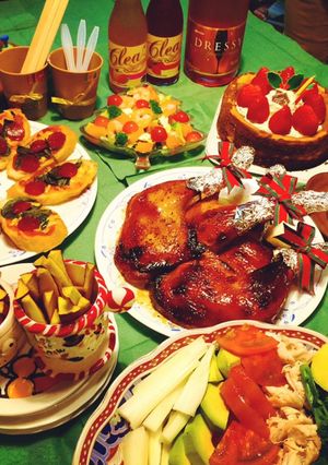 2015年クリスマス-レシピのメイン写真