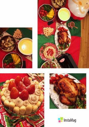 2016年 クリスマス-レシピのメイン写真