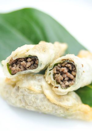 お酒のお供に！舞茸の仲良し餃子-レシピのメイン写真